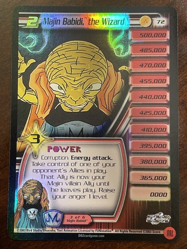 Majin babidi mago holo - mago, foil