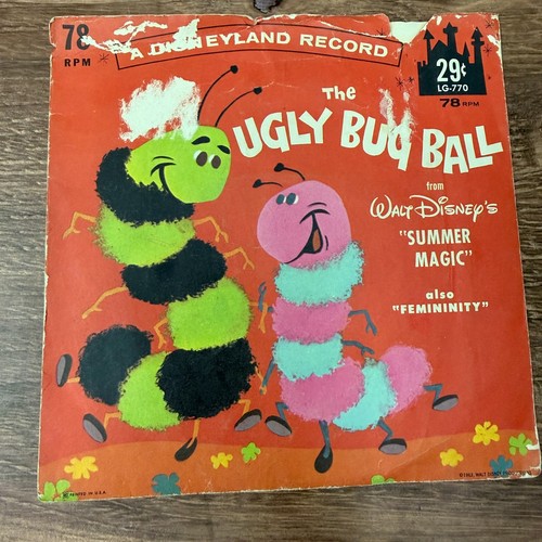 1963 disneyland the ugly bug - disneyland,