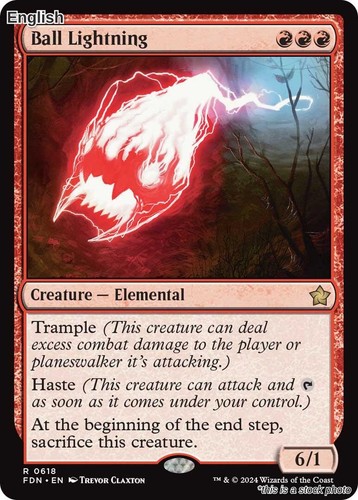 Magic ball lightning 618 rare - magic,