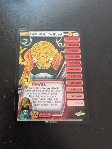 Dragon ball tcg majin - dragon,