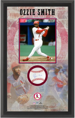 Scatola ombra baseball firmata