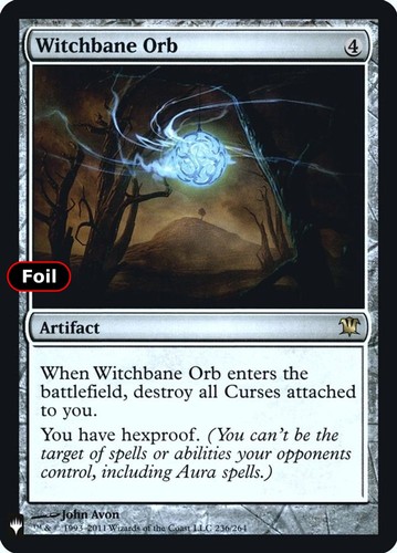 Foil witchbane orb 236 lp - foil,