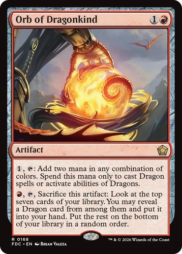 Orb dragonkind quasi nuovo - of,